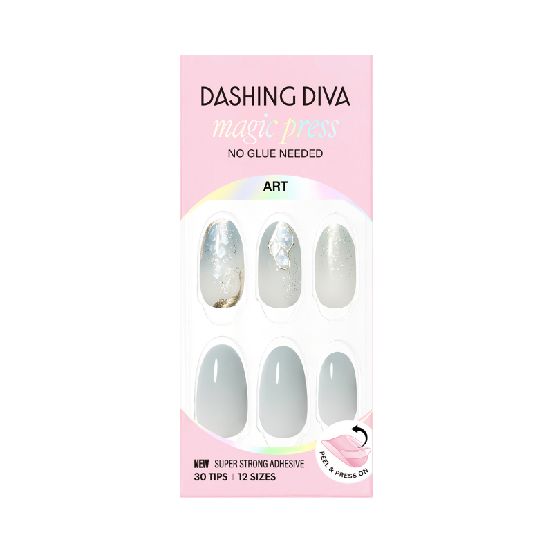 DASHING DIVA Magic Press Almond Mani Scotch Blue MJP4S050AL