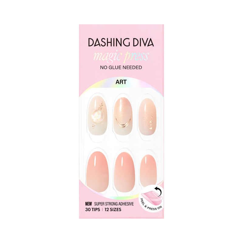 DASHING DIVA Magic Press Almond Mani Sunny Dew MJP4S052AL