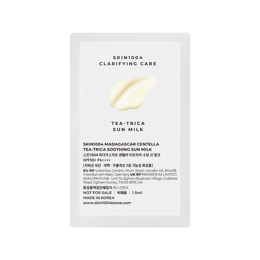 SKIN1004 Madagascar Centella Tea-Trica Soothing Sun Milk 1.5ml