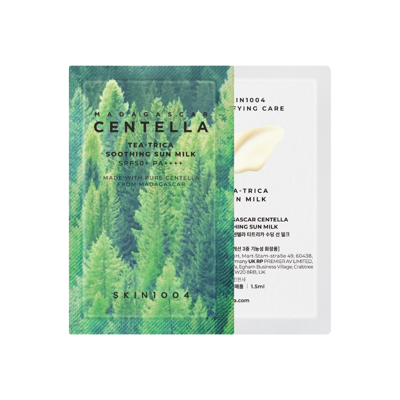 (Sachets) SKIN1004 Madagascar Centella Tea-Trica Soothing Sun Milk 1.5ml