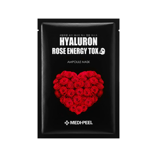 MEDI-PEEL Hyaluron Rose Energy Tox Ampoule Mask 1ea / 30ml*10ea