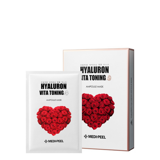 [CLEARANCE] MEDI-PEEL Hyaluron Vita Toning Ampoule Mask 1ea