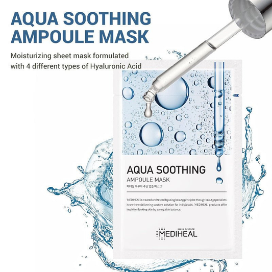 [Opening Promo] Mediheal Aqua Soothing Ampoule Mask (1ea)