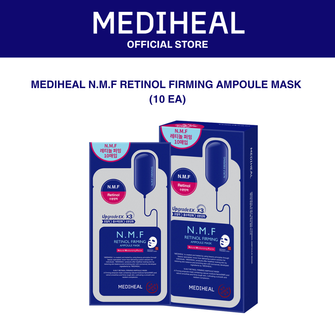 MEDIHEAL N.M.F Retinol Firming Ampoule Mask - 10ea