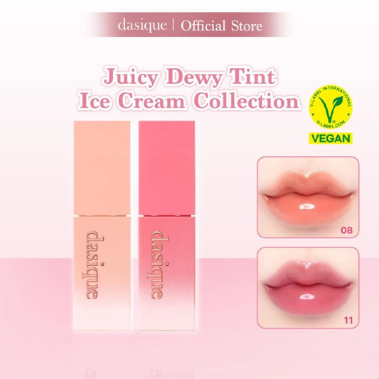DASIQUE Juicy Dewy Tint [ Ice Cream Collection #08~#12 ]___#12 Sweet Marron [Packaging Issues]