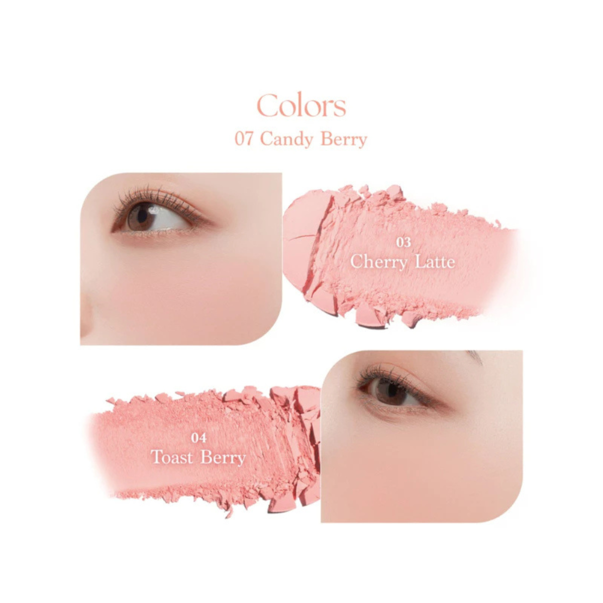 DASIQUE Blending Mood Cheek #07 Candy Berry [Packaging Issues]