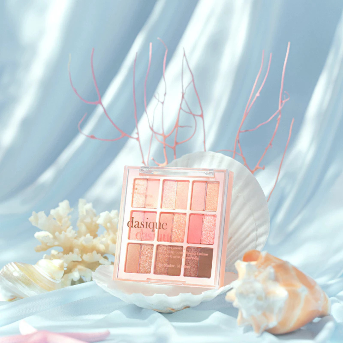 DASIQUE Shadow Palette #23 Summer Coral [Packaging Issues]