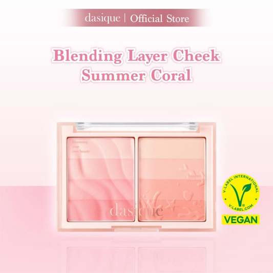 DASIQUE Blending Layer Cheek #01 Summer Coral [Packaging Issues]