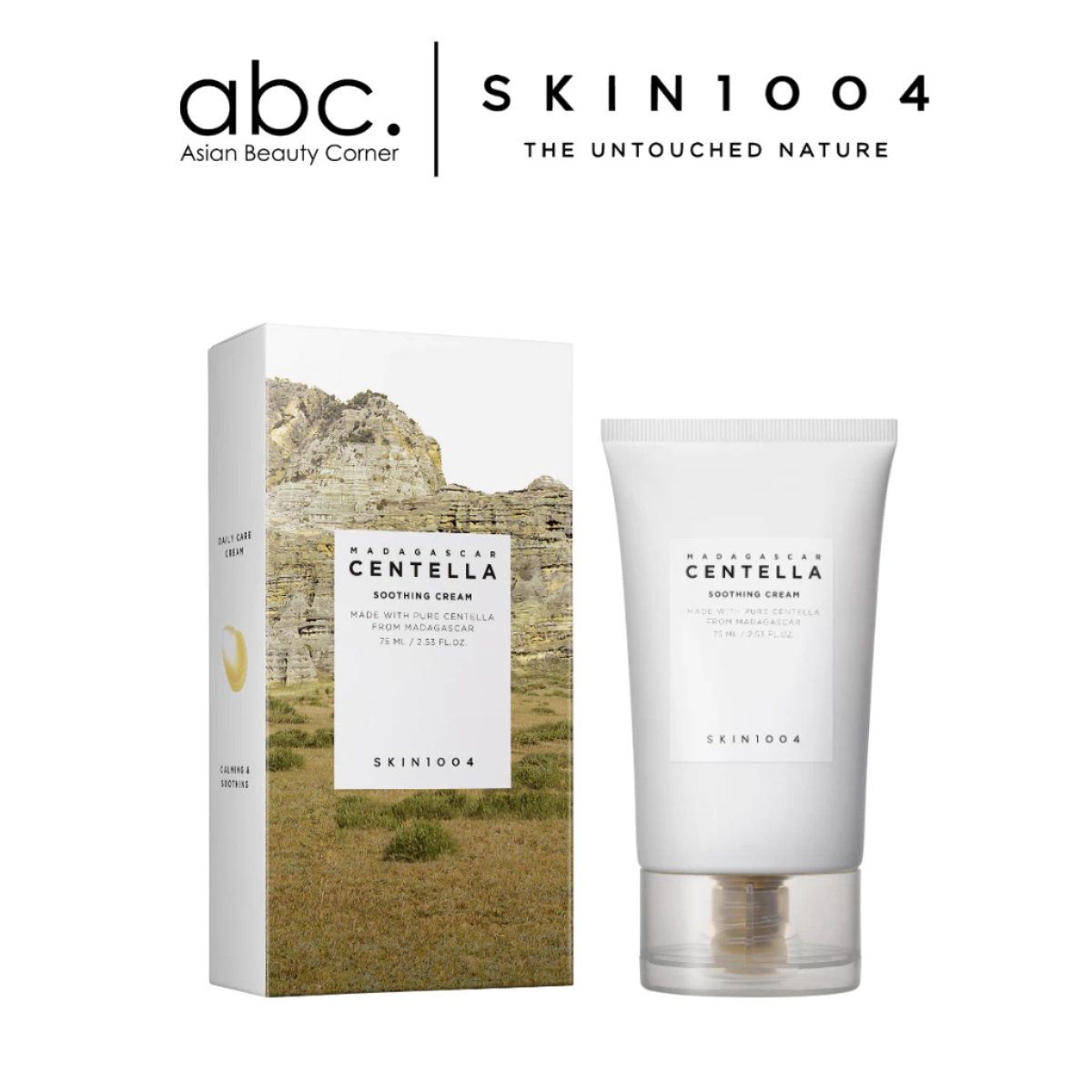 SKIN1004 Madagascar Centella Soothing Cream (30ml/75ml)___75ML  [Packaging Issues]