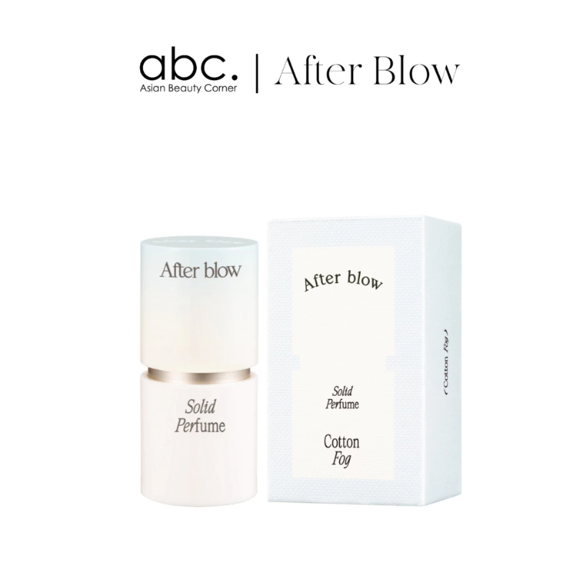 After Blow Solid Perfume #02 Cotton Fog [Packaging Issues]
