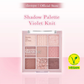 DASIQUE Shadow Palette #16 Violet Knit  [Packaging Issue]