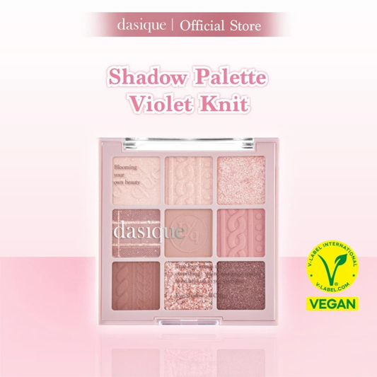 DASIQUE Shadow Palette #16 Violet Knit  [Packaging Issue]