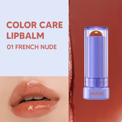 Nuse Color Care Lipbalm - 6 Color to Choose