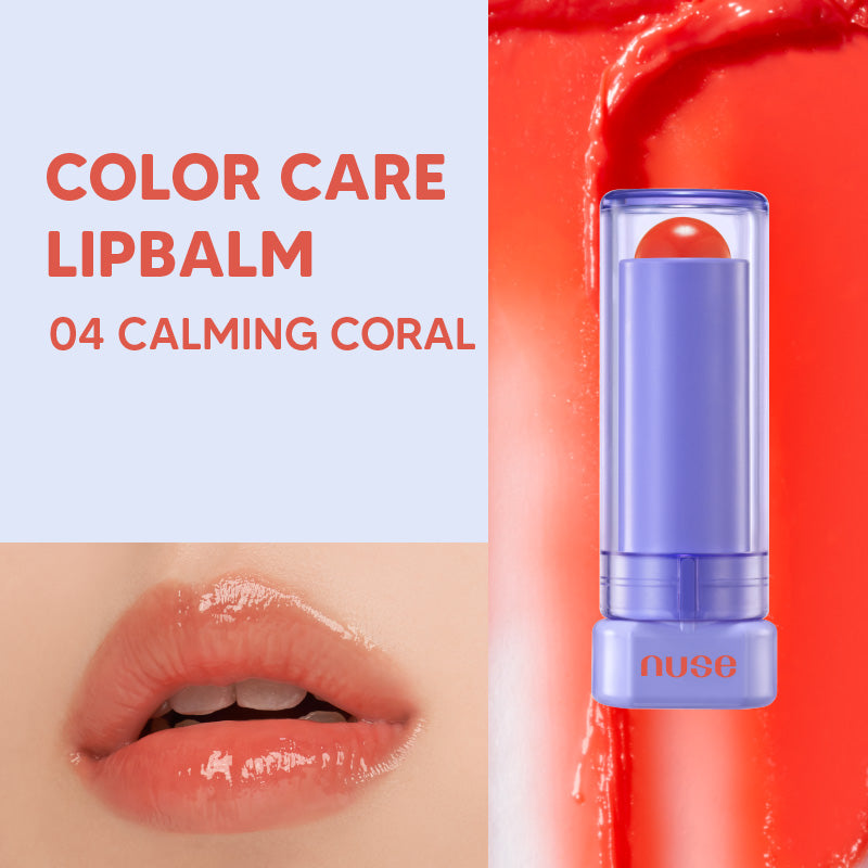 Nuse Color Care Lipbalm - 6 Color to Choose