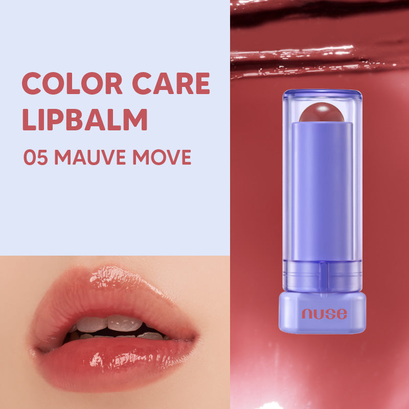 Nuse Color Care Lipbalm - 6 Color to Choose