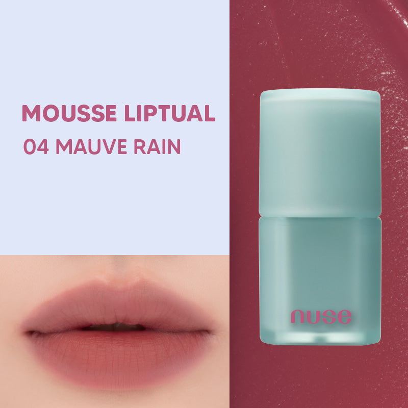 Nuse Mousse Liptual - 6 Color to Choose