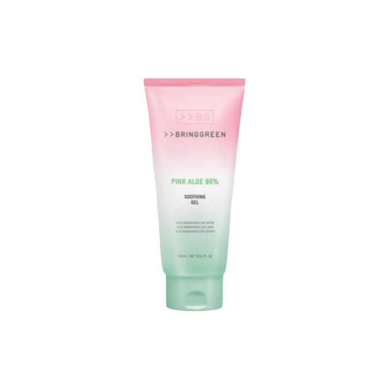BRINGGREEN Pink Aloe 96% Soothing Gel 300mL