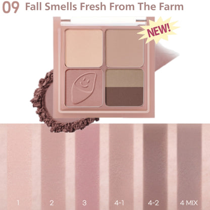 PERIPERA INK POCKET SHADOW PALETTE - 4 colors to choose