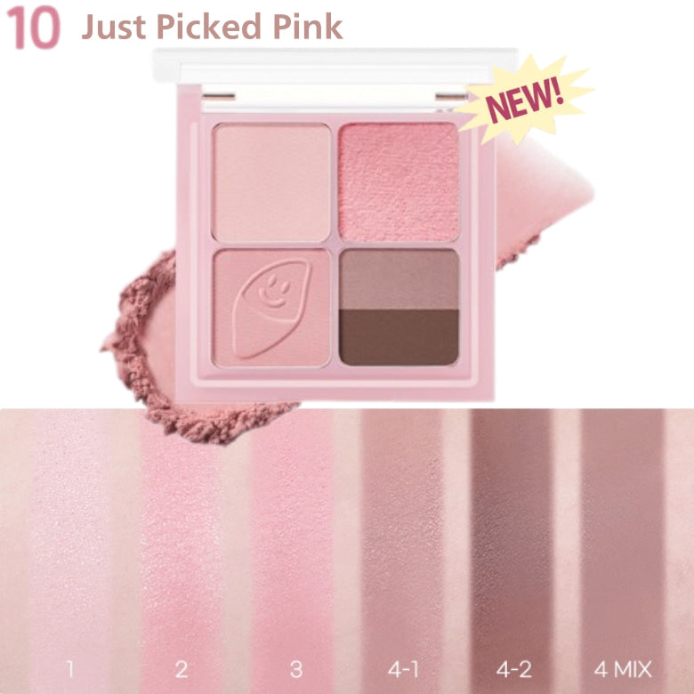 PERIPERA INK POCKET SHADOW PALETTE - 4 colors to choose