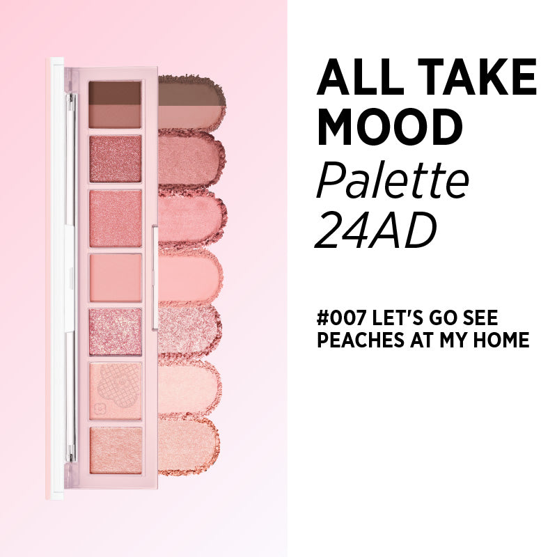 PERIPERA All Take Mood Palette (24AD) - 6 Color to Choose