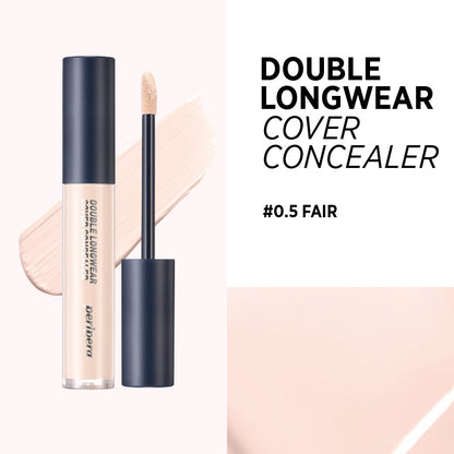 PERIPERA Double Longwear Cover Concealer [5 Shades to Choose]