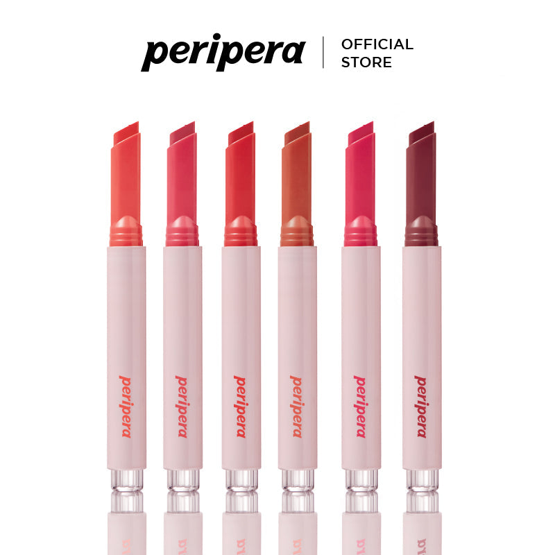 PERIPERA Heart Jam Glow Lip - 6 Colors to Choose