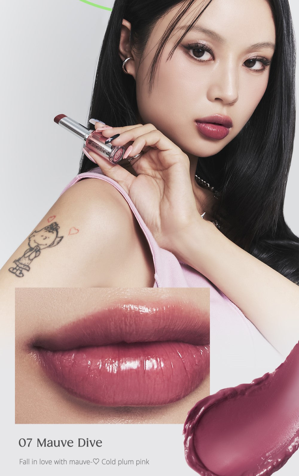 PERIPERA Ink Mood Glowy Balm (Hip Gray) - 3 Colors to Choose