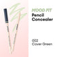 [CLEARANCE] [EXPIRY FEB 2026] PERIPERA Mood Fit Pencil Concealer___#02 Cover Green