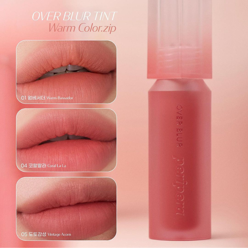 PERIPERA Over Blur Tint - 16 Colors to Choose