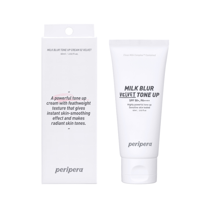 PERIPERA Milk Blur Tone Up Cream [5 Shades to Choose]