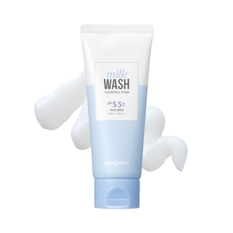 [CLEARANCE]  PERIPERA Milk Wash Cleansing Foam