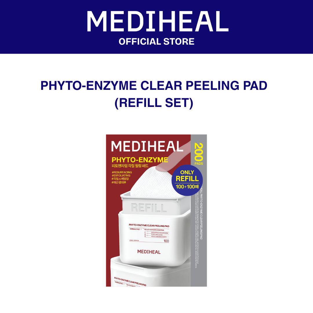 MEDIHEAL Phyto-Enzyme Clear Peeling Pad Refill Duo Set