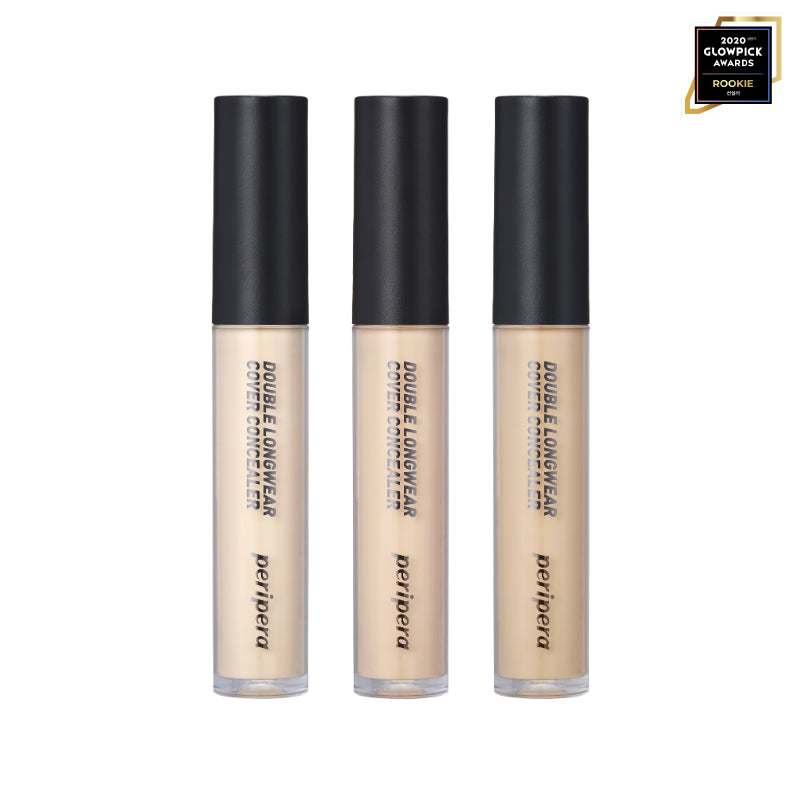 PERIPERA Double Longwear Cover Concealer [5 Shades to Choose]