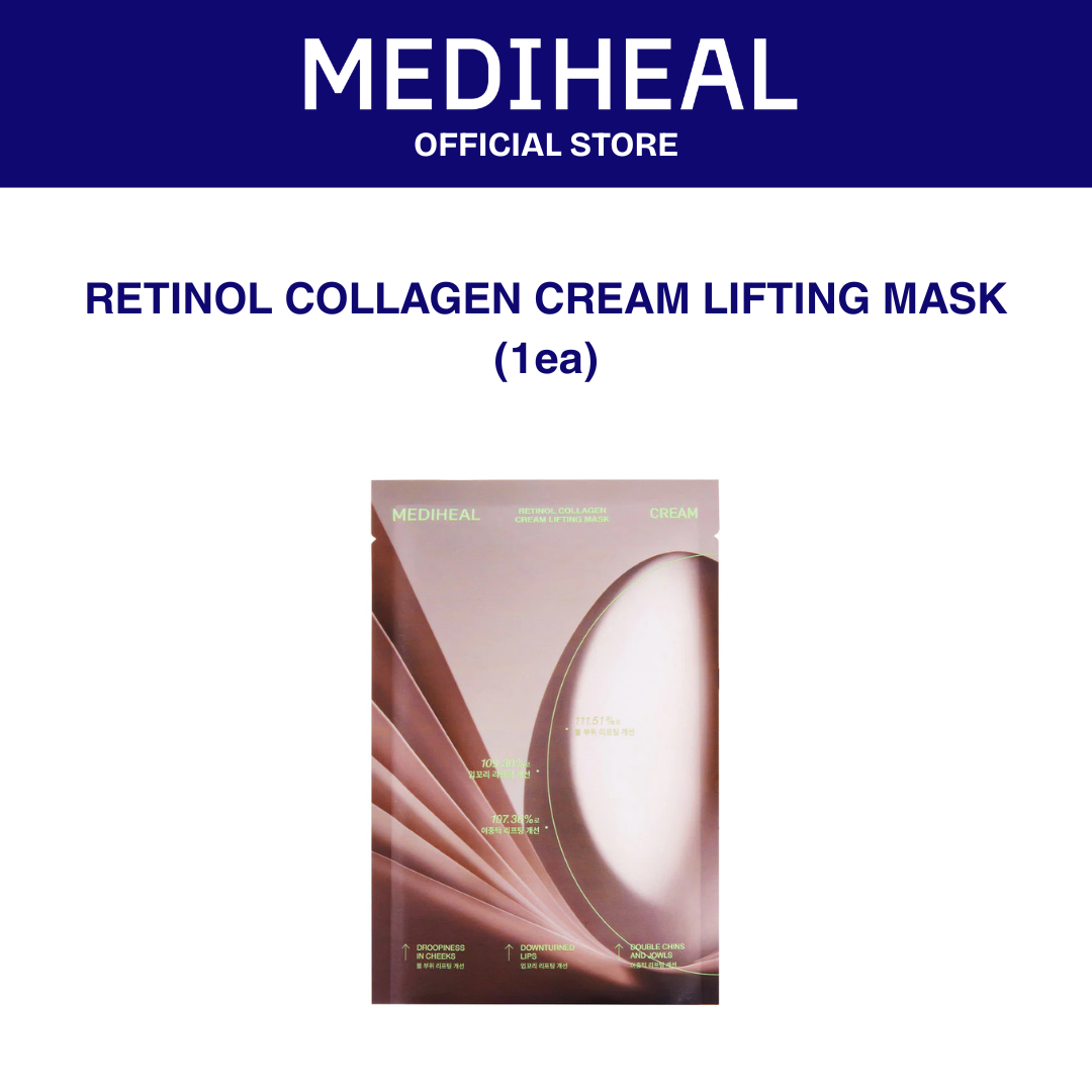 MEDIHEAL Retinol Collagen Cream Lifting Mask 1ea