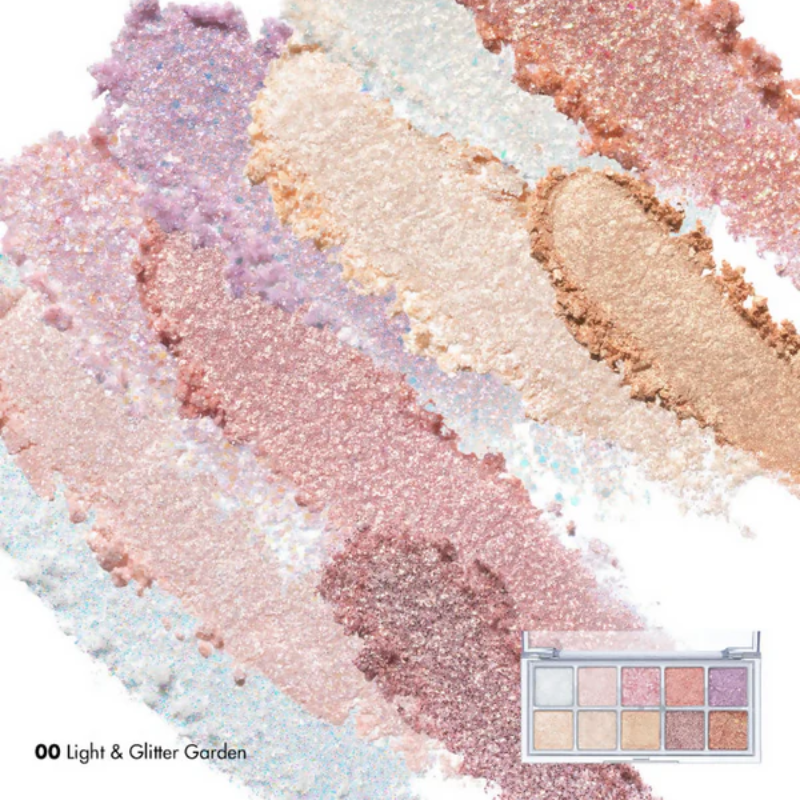 [CLEARANCE] [EXPIRY MARCH 2027] ROMAND Better Than Palette (00 Light and Glitter)