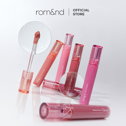 ROMAND Glasting Color Gloss - 6 Colors to Choose