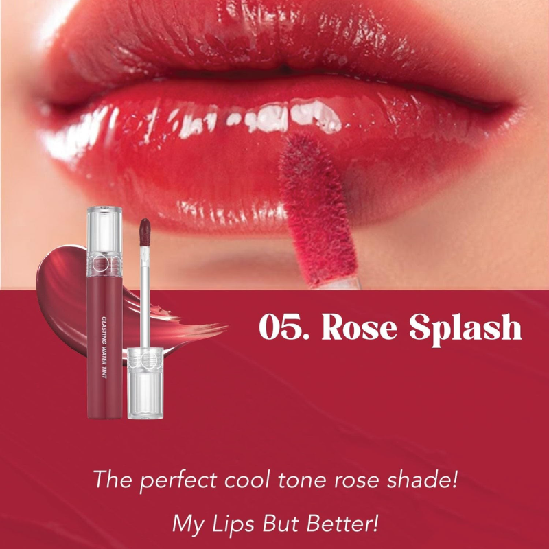[CLEARANCE] [EXPIRY MARCH 2027] ROMAND Glasting Water Tint (05 Rose Splash)