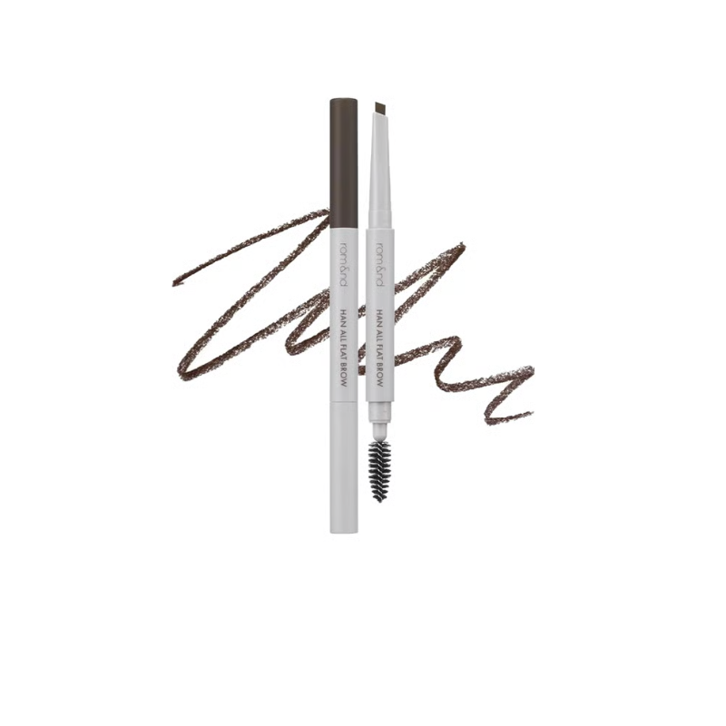 [CLEARANCE] [EXPIRY MARCH 2027] ROMAND Han All Flat Brow (W1 Gentle Brown)