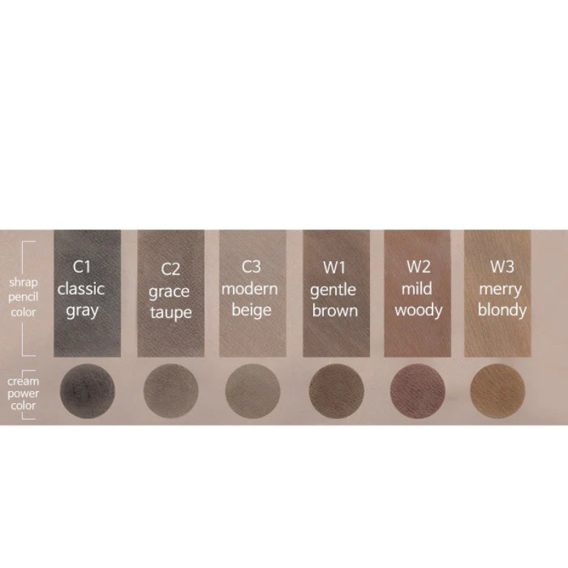 [CLEARANCE] [EXPIRY MARCH 2027] ROMAND Han All Flat Brow (W1 Gentle Brown)
