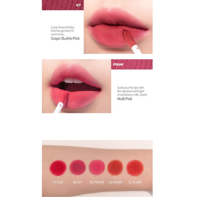 [CLEARANCE] ROMAND Zero Velvet Tint [11 Color To Choose]