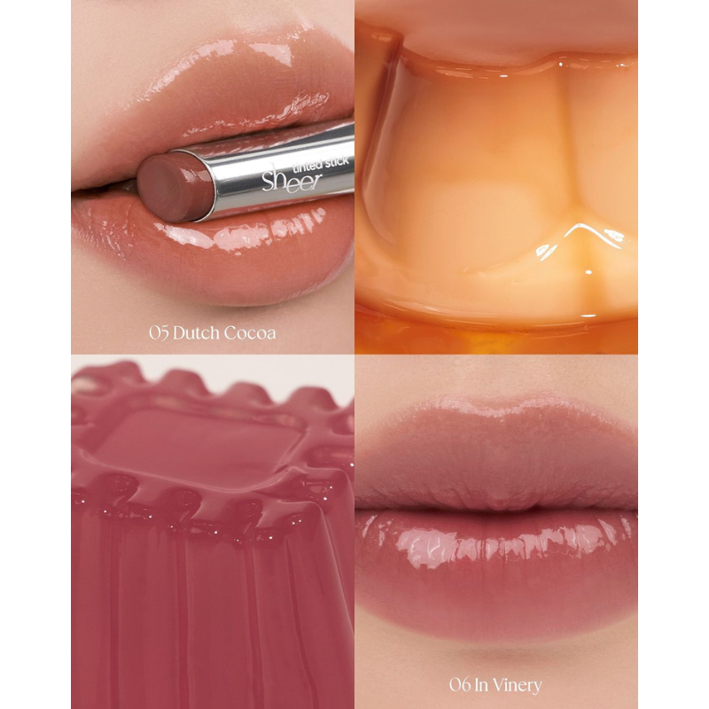 ROMAND Sheer Tinted Stick - 6 Colors to Choose