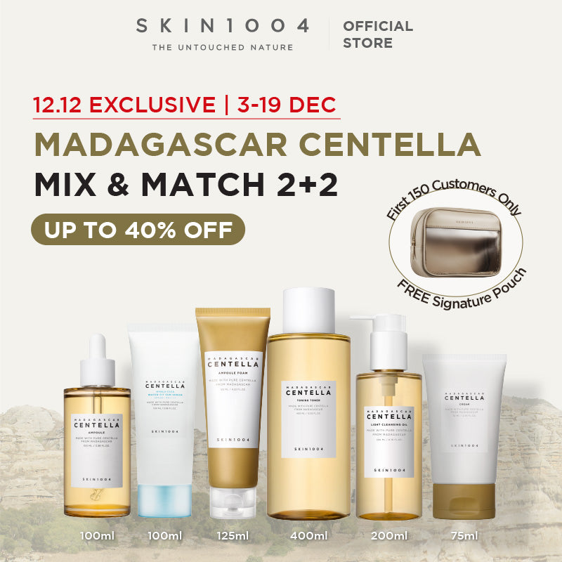 [12.12 Exclusive] SKIN1004 Madagascar Centella Mix & Match + Free Gift (First 150 customers)