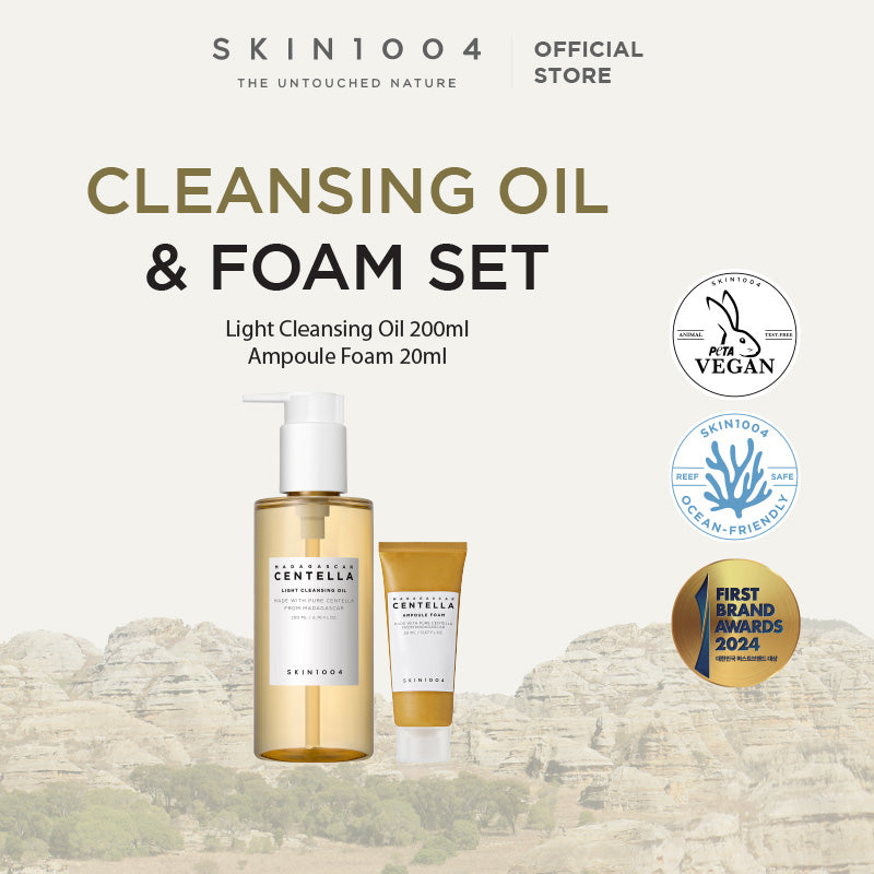 SKIN1004 Cleansing Oil & Foam Set