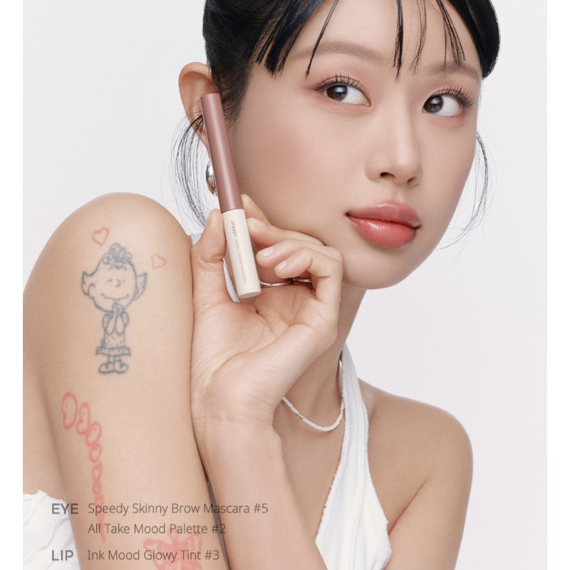 [CLEARANCE] [EXPIRY SEPT 2026] PERIPERA Speedy Skinny Brow Mascara #01 Cool Grey