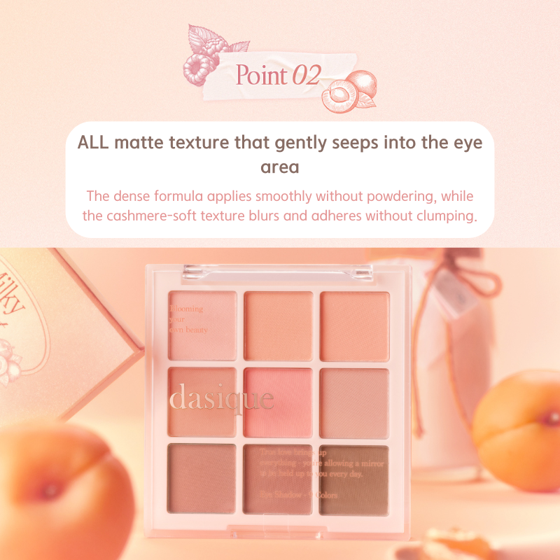 DASIQUE Shadow Palette [Milky Fruits Collection] - 2 Color to Choose