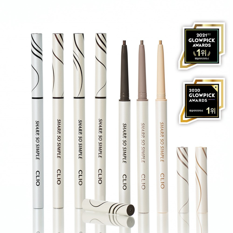 CLIO Sharp So Simple Waterproof Pencil Liner (24AD) - 11 Colors to Choose