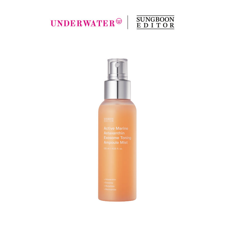 SUNGBOON EDITOR Active Marine Astaxanthin Exosome Toning Ampoule Mist 120ml