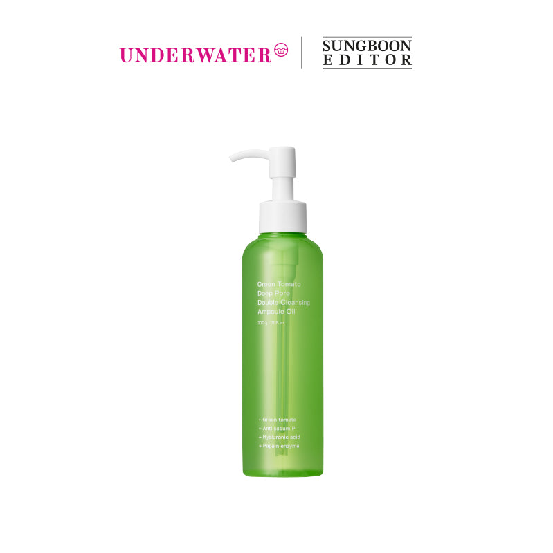 SUNGBOON EDITOR Green Tomato Deep Pore Double Cleansing Ampoule Oil 200ml