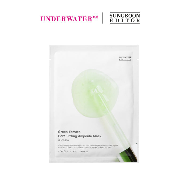 [Pre Order] SUNGBOON EDITOR Green Tomato Pore Lifting Mask 1ea