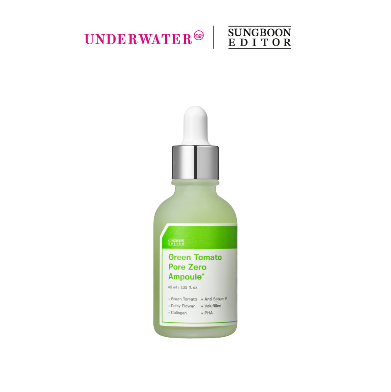 SUNGBOON EDITOR Green Tomato Pore Zero Ampoule+ 40ml